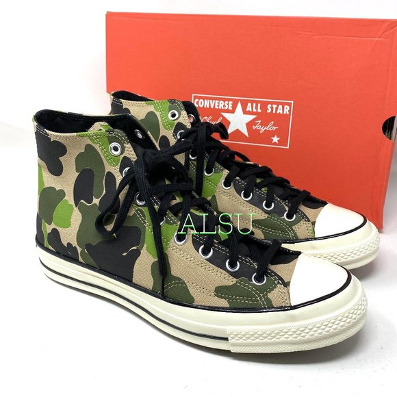 Converse Other - Converse Chuck 70 High Top Canvas Camo Ginger Mens